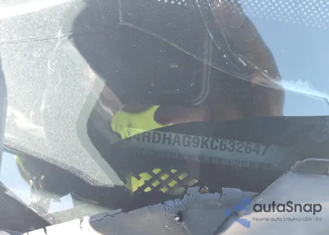 2019 Dodge Durango Sxt Rwd z USA, uszkodzony, nr VIN 1C4RDHAG9KC632647